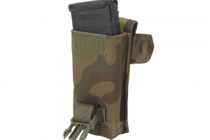 Wojskowa ładownica pojedyncza ZAK MIWO Military na magazynki AR-15 Grot PMAG bok