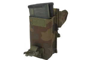 Otwarta ładownica podwójna ZAK-2 MIWO Military na magazynki AR-15 Grot PMAG bok