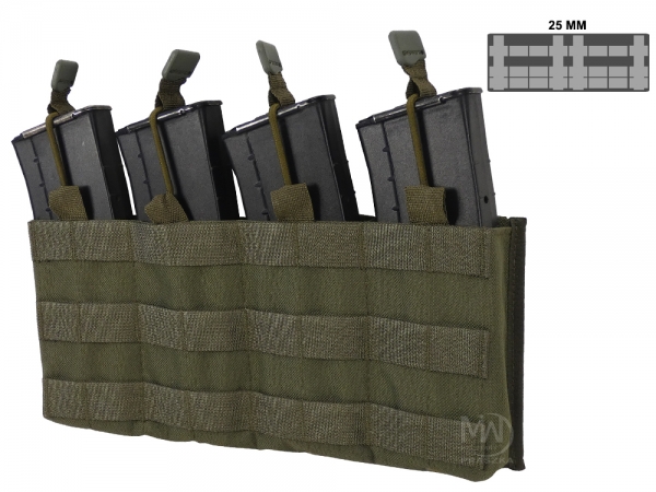 Ładownica shingle KWADRAT 4 na magazynki do AK/BERYL