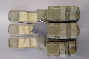 Bandolier na 6 magazynków do AK/ BERYL Cordura NATO OLIV