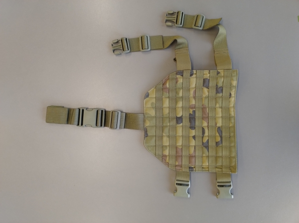 Panel udowy DUŻY na LEWĄ nogę Cordura Pantera wz.93 20mm