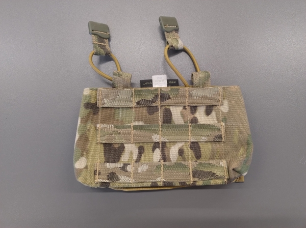 Ładownica KWADRAT na 2 mag. HK-417 Cordura MULTICAM, 20mm
