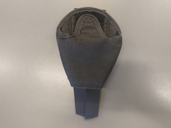 Pokrowiec na kajdanki szczękowe Cordura Czarna