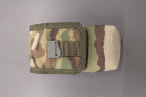 Kieszeń na granat ręczny Cordura MULTICAM dodatki zielone