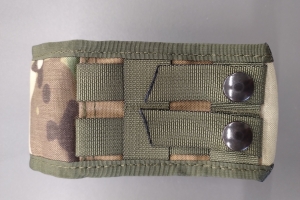 Kieszeń na granat ręczny Cordura MULTICAM dodatki zielone