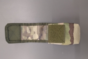 Kieszeń na granat ręczny Cordura MULTICAM dodatki zielone