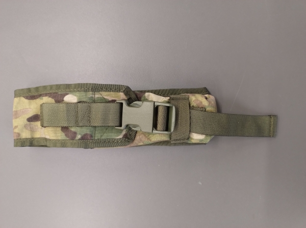 Kieszeń na grant dymny RGD-2 Cordura MULTICAM dodatki zielone