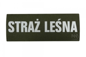 Napisy odblaskowe STRAŻ LEŚNA