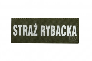 Napisy odblaskowe STRAŻ RYBACKA